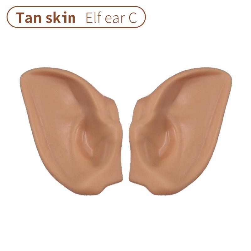 DBS Blyth Puppe Ohr Menschliche Ohren, Elfenohren Mit Ton befestigt, kein Schneiden erforderlich Weiße Haut, Bräunliche Haut, Dunkle Haut, Natürliche Haut