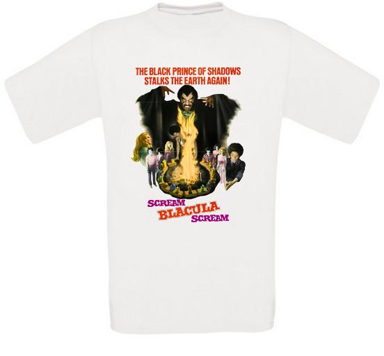 Scream Blacula Scream Horror Cult Movie T-Shirt All Sizes S