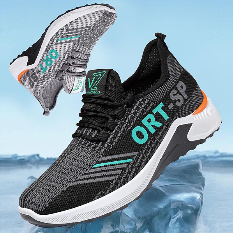 2025 spring foreign trade new men's shoes versatile breathable casual shoes trendy sports running shoes men's shoes