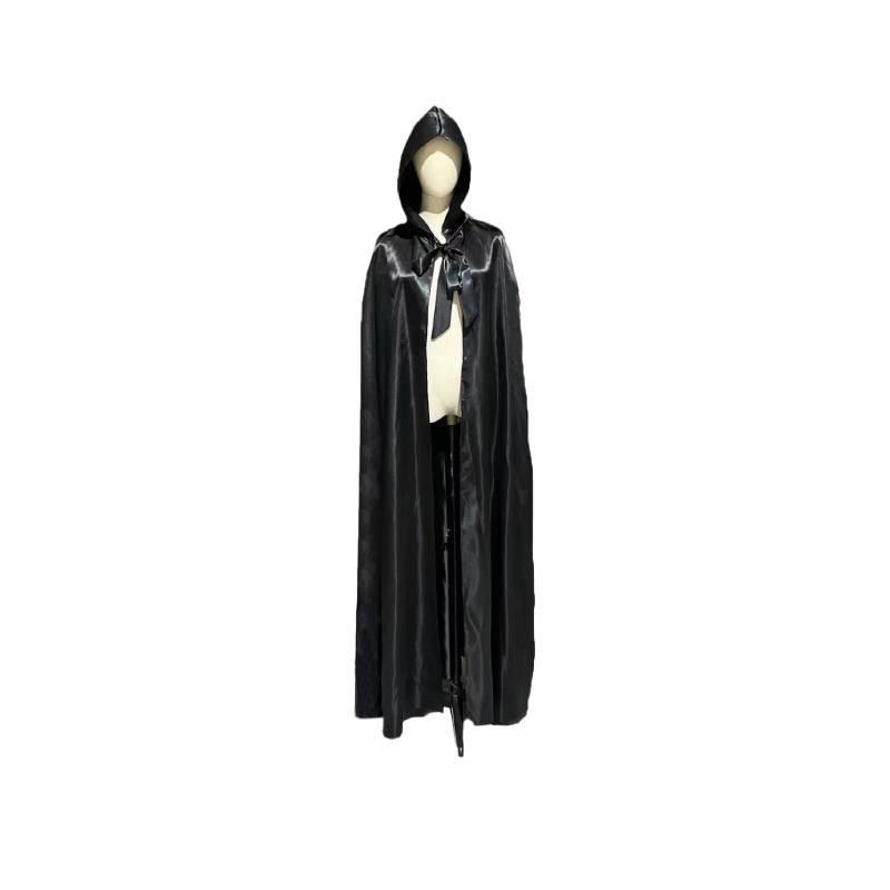Halloween Hooded Cloak Robe Cape Party Vampire Cosplay Costume Clothing Perform