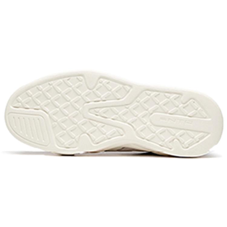 Anta Synthetic Leather Casual Cushioning Slip Resistant Abrasion Resistant Low Top Skateboard Shoes Men's 112038046-2