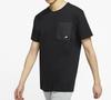 Nike T Shirts Men's Black Crew Neck Moderate Straight Fit CJ4324-010