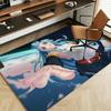 Anime S-Slime Isekai-I Floor Mat Soft Flannel Floor Mat  Suitable for Entryways, Living Rooms, Bedrooms, and Bathrooms