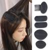 2/4 STÜCKE Puff Haar Kopfkissen Haarspangen Unsichtbares Volumen Haarbasis Flauschiger Schwammclip Dutt DIY Haarstyling-Werkzeug für Frauen Mädchen