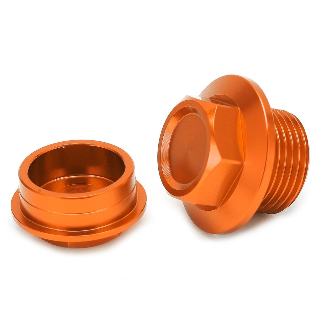 2pcs Motorcycle Front Wheel Axle Nut M20x1.5 Aluminum Replacement for 250‑450 SXF 2015