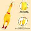 Schreiendes Huhn Hundespielzeug - Einzigartiges Vokalisiertes Huhn 6"