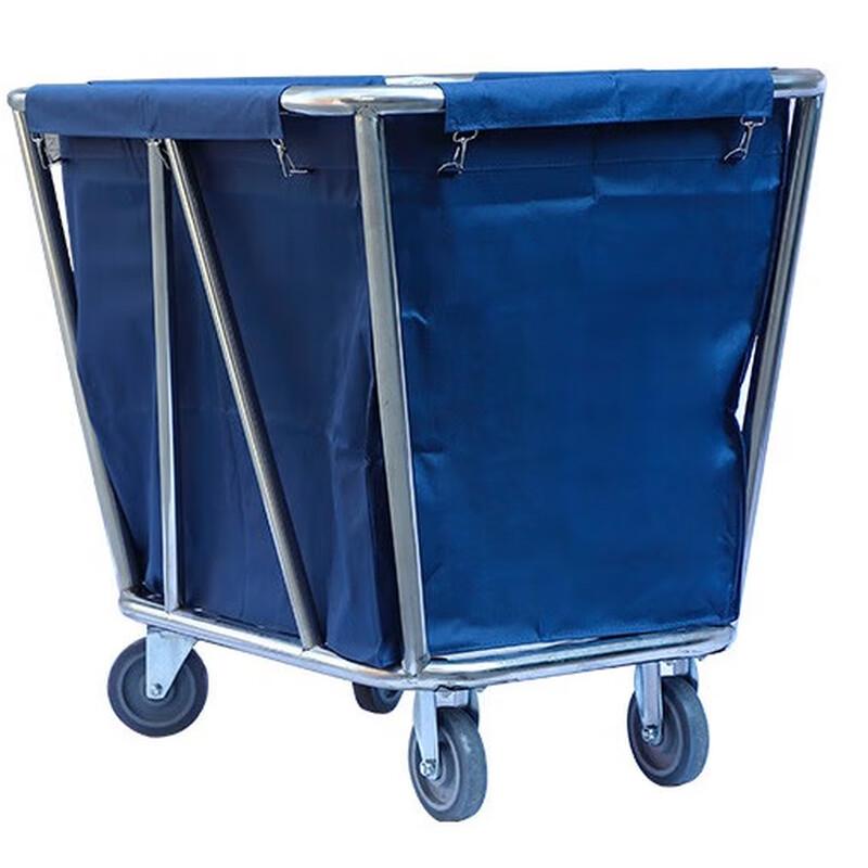 Langxi Stainless Steel Multi-function Linen & Cleaning Cart