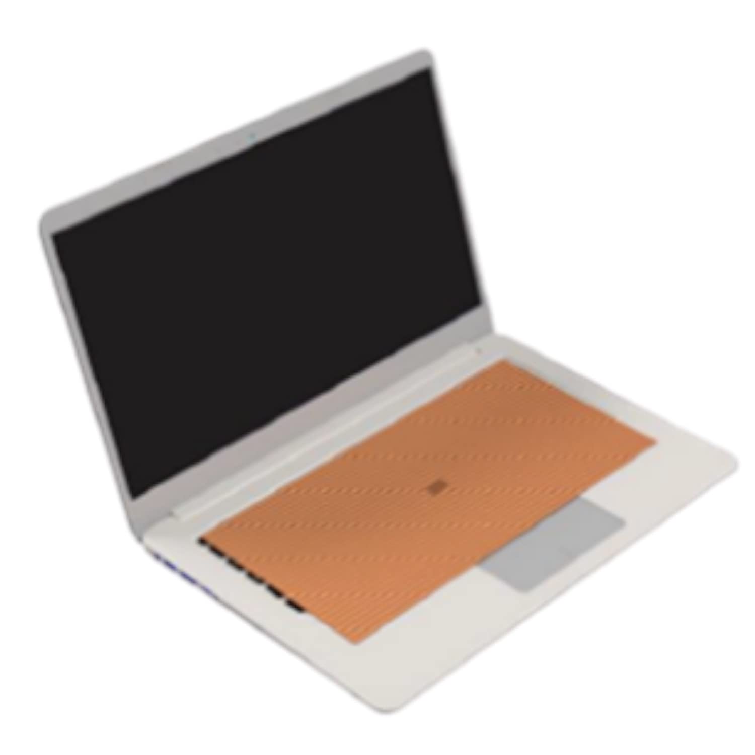 

Антибактериальная накладка на клавиатуру Daiichi Seikosha Plapper 15 см x 3 мм для работы из дома из меди золотого цвета, 30 см, толстая, для ноутбуков, дома, телеработы, Япония, золотой