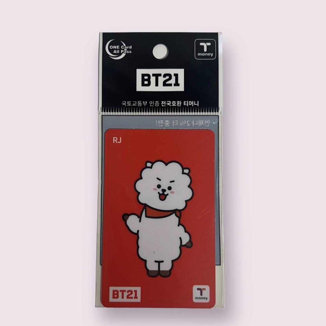 

[USED] Korea Transportation Card BT21 Tmoney Card RJ