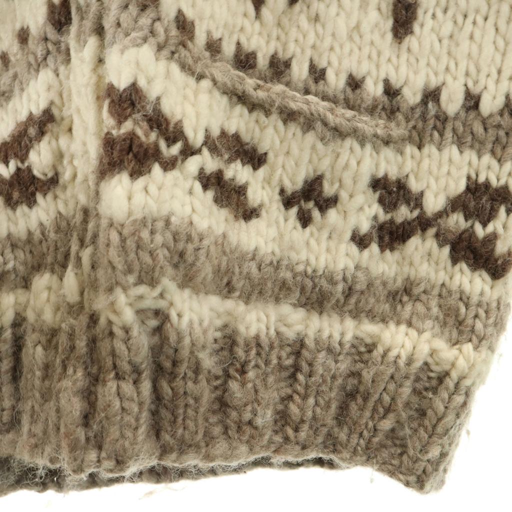 Cowichan jacket Gray reindeer Men's Used