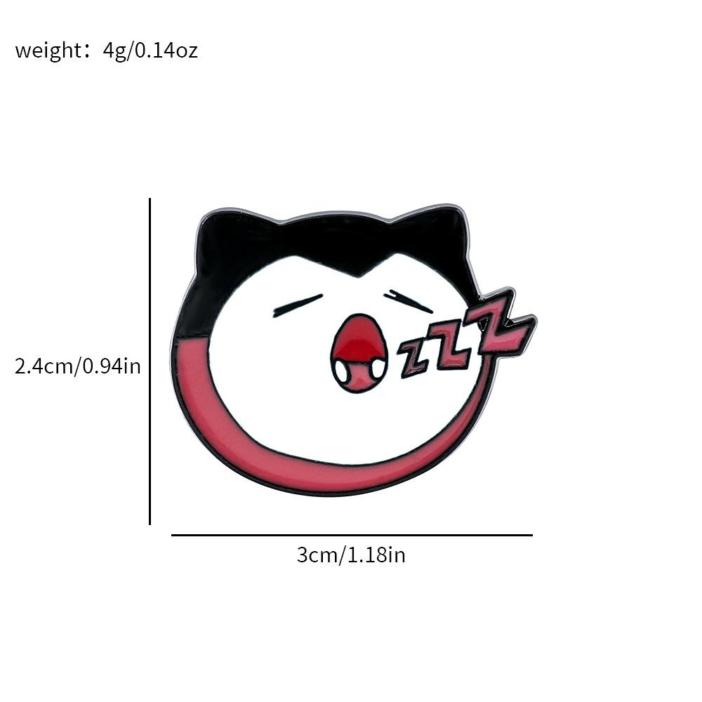 Брошь Покемон Покемон Покемон Покемон Кэппи Металлическая Значок Сумка