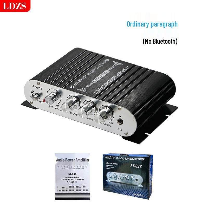 ST-838 2.1 Channel Bluetooth Subwoofer Amplifier with Super Bass
