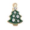 Christmas Enamel Charms for Jewelry Making, Mini Christmas Tree Pendants Charm for DIY Necklace Bracelet Earrings Making