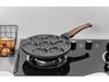 Die-Cast Non-Stick Smiley Face Waffle & Pancake Pan