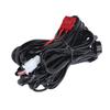 9.8ft LED Spotlights Wiring Harness 12V 40A 1to2 with DT Connector IP67 Waterproof Universal