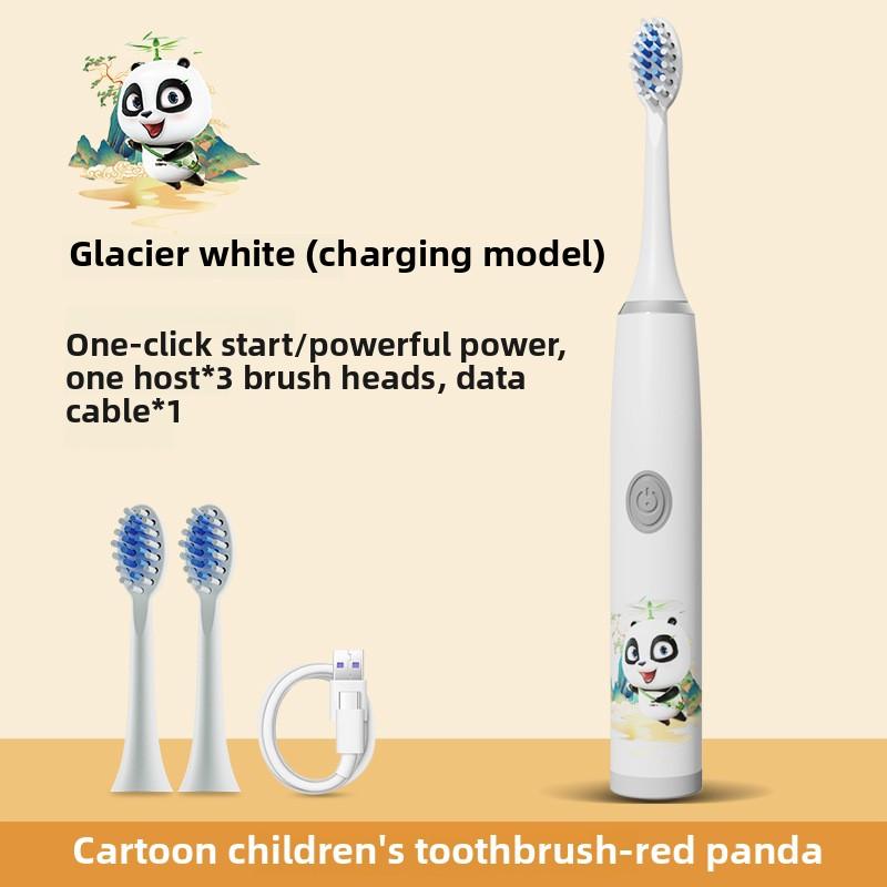 Vibration Soft-bristled Toothbrush, Tooth Flusher, Charging Model, Automatic Model, Sonic Children's Electric Toothbrush Gift.