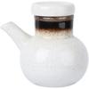 Angoily Soy Sauce Bottle Ceramic Seasoning Bottle Ceramic Soy Sauce Dispenser Bottle 300ml Japanese Style Oil Dispenser Vinegar Dispenser Shoyu Soy