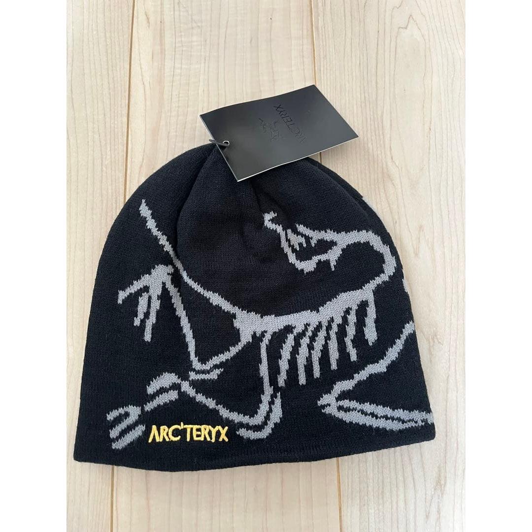 Used New Arc teryx Bird Head Toque Beanie Black