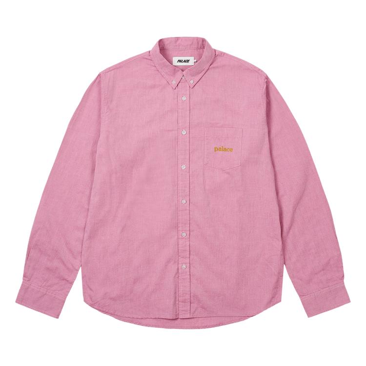 

Palace Oxford Shirt Burgundy Unisex Tops Red P28SHT027 S
