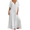 Elegante Vestito Estivo Comodo Splendido Vita Media Accessori Accattivanti Scollo a V Pizzo