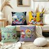 Funny CCuphead Cartoon Pillow Gifts Home Office Furnishings Bedroom Sofa Car Cushion Cover Case Xcm