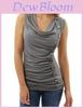 Gothic Style Womens T Shirt With Splicing Design For Streetwear And Casual Wear