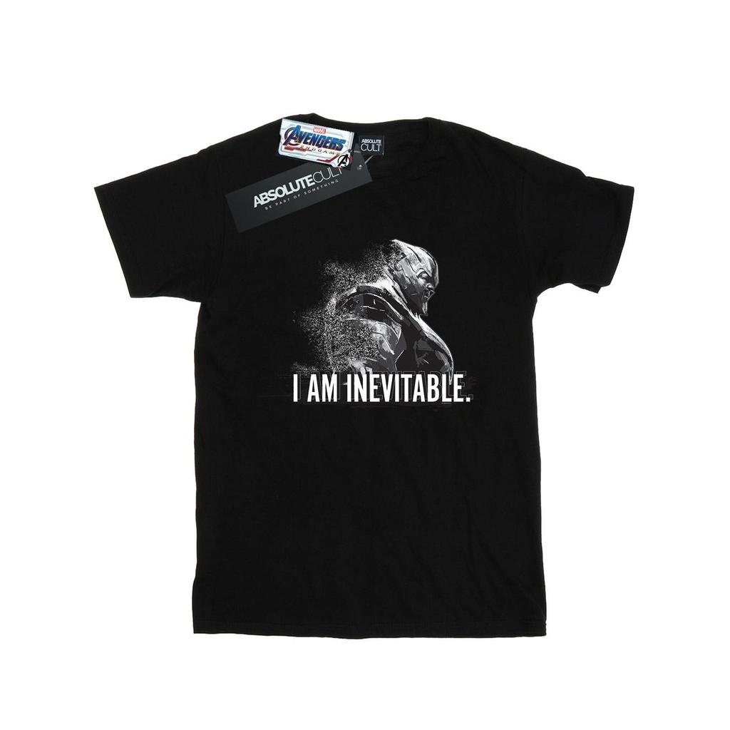 Marvel Mens Avengers Endgame I Am Inevitable T-Shirt