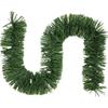 1set Christmas Garland 10m Premium Festive Green Tinsel Ribbon Indoor and Outdoor New Year Holiday Celebration Home Decor