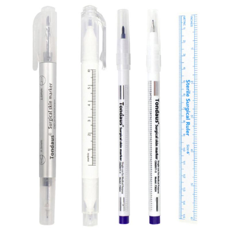 Skin Marker Pen Beauty Eyelash Extension Fixed Point Marker Pen Skin Positioning Marker For Tattoo Eyelash Grafting Tool