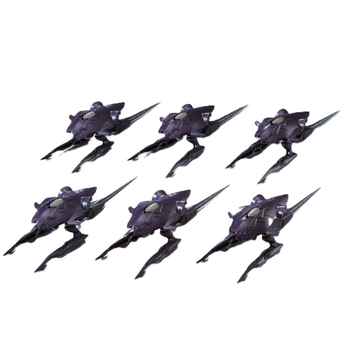 

[HG] Pluma Chryse Invasion Set (Set of 6 Pluma Units) Mobile Suit Gundam: Iron-Blooded Orphans 1/144 Scale Plastic Model Kit (Pre-colored)