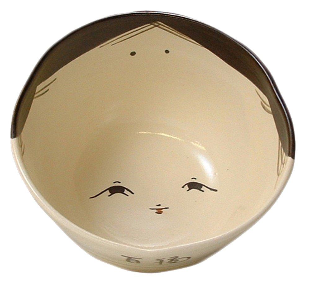 

Matcha Bowl in a gift Koshogama Hyakufuku tqx124 Kyoto-yaki Kiyomizu-yaki (presented box)