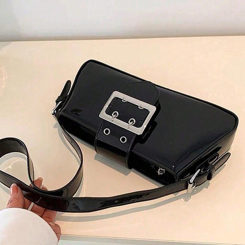 Luxury Designer Handbags for Women Laser Armpit Bag Brand Shoulder Bag Silver Chic Female Top Handle Bag Shopper Tote Bag