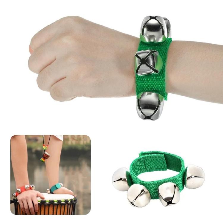 8Pcs Wrist Band Wrist Bells Band Wrist Bells Bracelets Wrist Band, Musical Ankle Bells Rhythm Instrument Percussion Toy