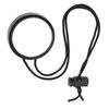 Diving Rearview Mirror 360 Degree Adjustable Rearview Mirror with Lanyard Diving AccessoryBlack