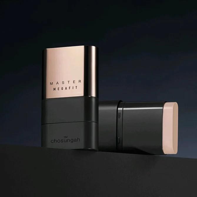 CHOSUNGAH TM Mega Fit Stick Foundation Master SPF50+ PA++++ 16g 2Kolory