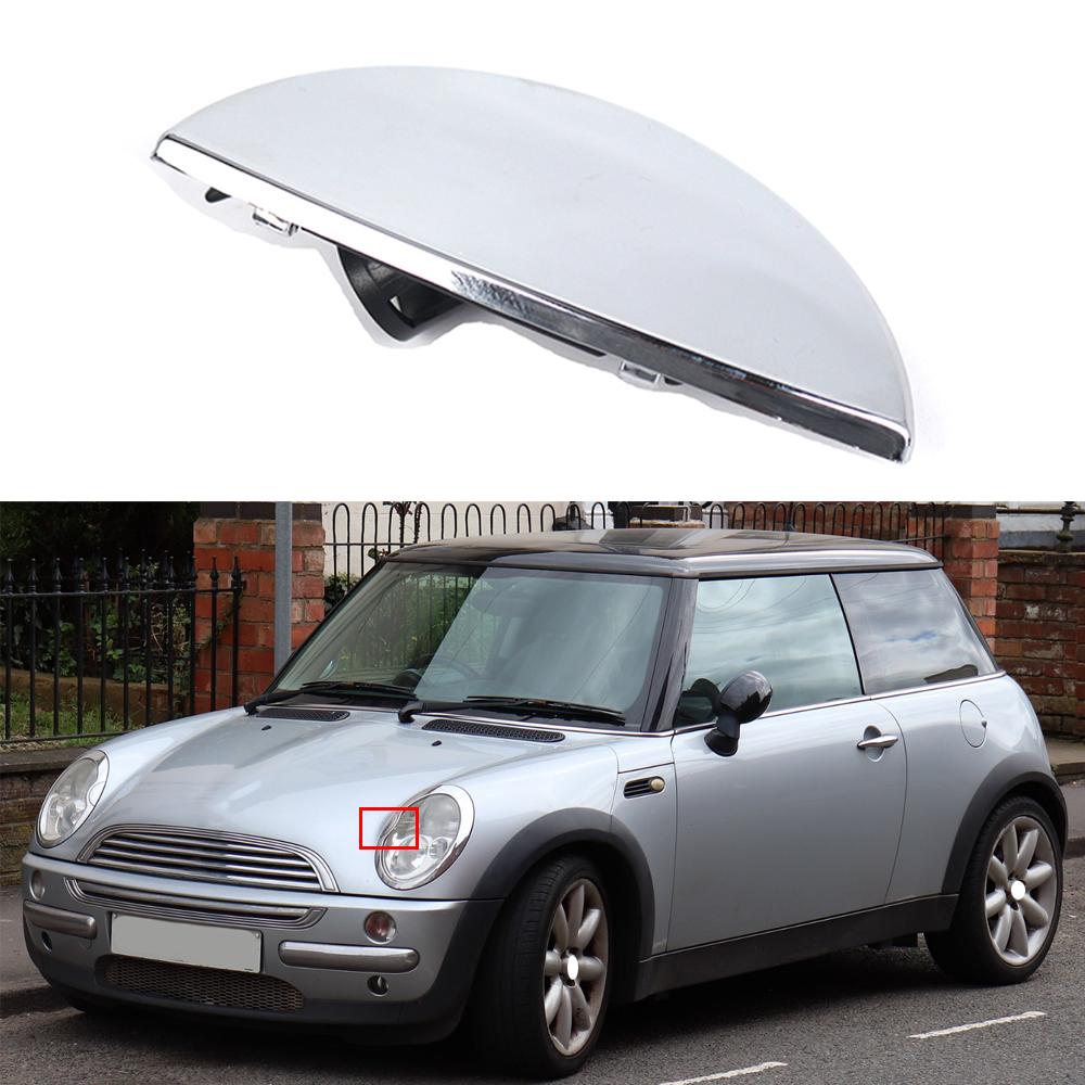

Front Headlight Washer Water Spray Cover 63126922156 63126922155 For Mini Cooper R50 R52 R53 2001 2002 2003 2004 2005 2006