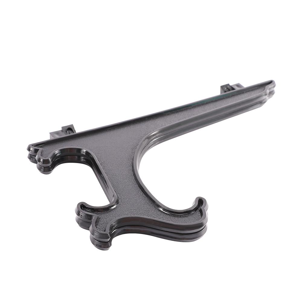 Black 3-12inch Plastic Easels Plate Display Stands Picture Frame Stand Holder Home Kitchen Decoration