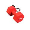 Detachable Mini Barbell Keychain PVC Bag Pendant Unique Dumbbell Keychain  Sports Prize