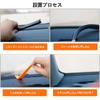 Solxion Dashboard Quiet Molle Dashboard Chatter Prevention Tape Rubber for