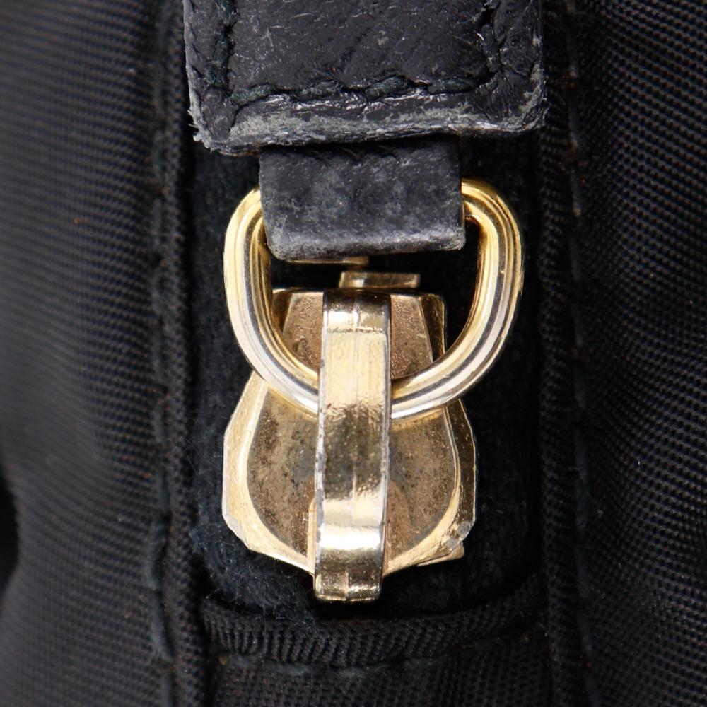 Prada Shoulder Bag Black Nylon Women Used