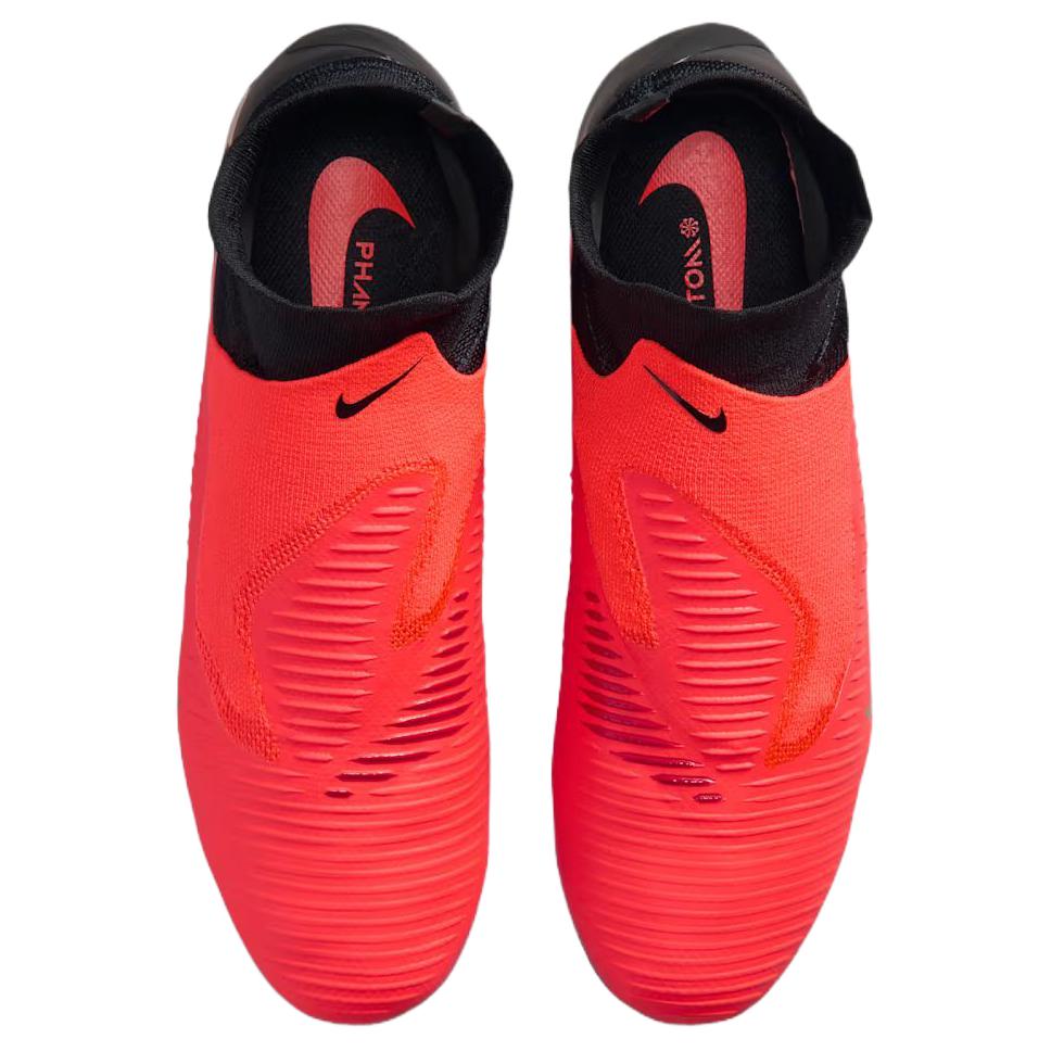 Nike Phantom 6 High Pro Artificial-Grass Bright Crimson Black Blur Unisex Cleats Red IV6174-600