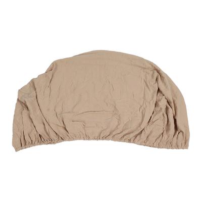 Cotton Baby Bed Sheet Soft Breathable Comfortable Baby Crib Mattress Sheet for Boys Girls Wheat