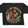 Out of Breath Hiking Society T Shirt Hiker Nature Tee Mountains Woods Gift Funny Vintage Washed Fashion Soft Homme Comfortable