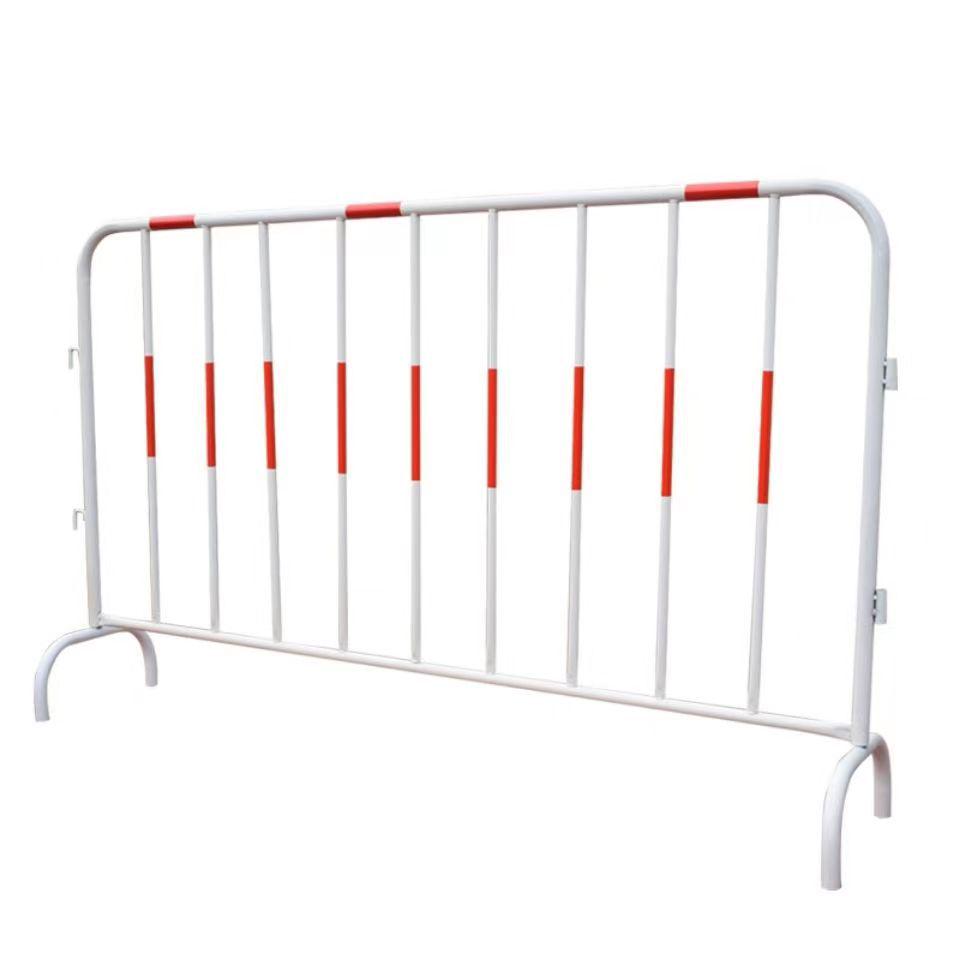 Iron Horse Weighted Temporary Traffic Enclosure Steel Pipe Guardrail