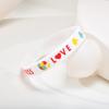 Autism Silicone Bracelets for Men Women, 12mm Soft Rubber Silicone Love Puzzle Autism Awareness Wristband,Sports Bangle