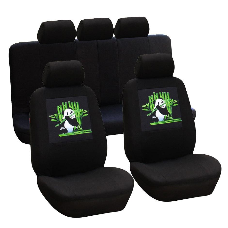 Gm Seat Cover Panda Skull Butterfly
