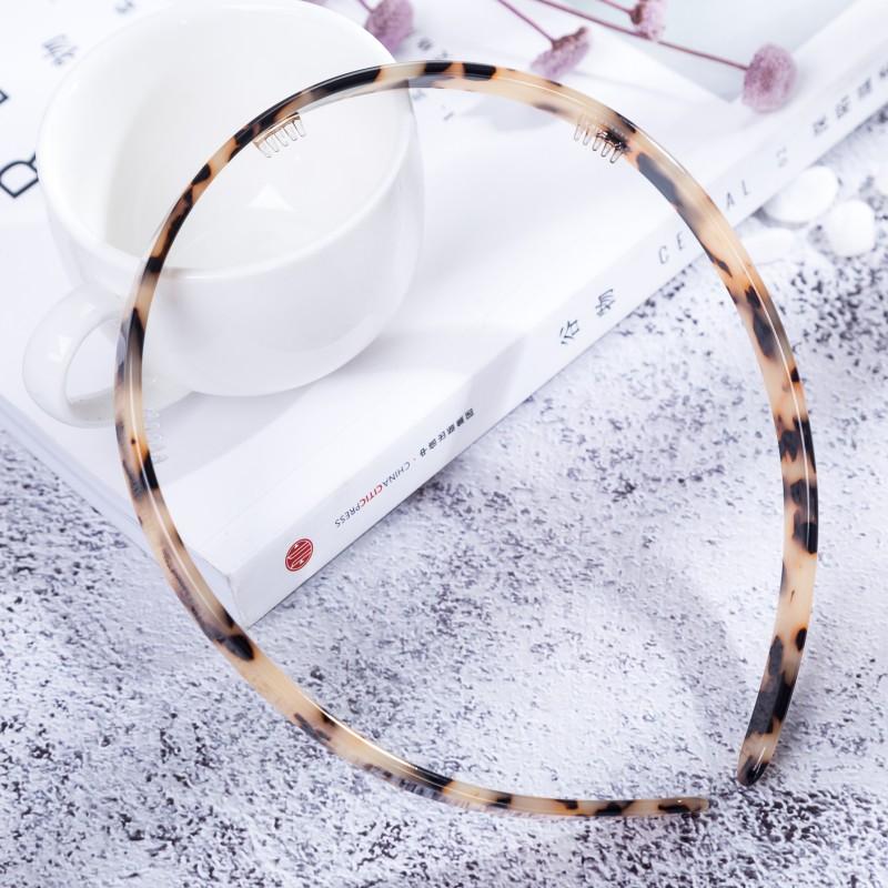 

Ацетатные повязки для волос для девочек и женщин Повязка для волос Элегантные обручи для волос во французском стиле