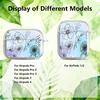 Clear Earphone Cases Cover Case For Airpods 3 Pro2 1 4 Pro 2 Pro3 Line Art Flower