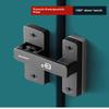 Latch Deadbolt Indoor Non-Punch Door Lock Bathroom Sliding Door Buckle Sliding Door Snap Old-Fashioned Surface-Mounted Room Door
