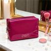 Yves Saint Laurent Adorable Magenta Makeup Bag - Cute Travel Cosmetic Pouch, Perfect Gift for Girlfriend & Teens.